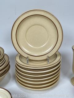 Pfaltzgraff "Village" Stoneware Dinnerware Set, 1976