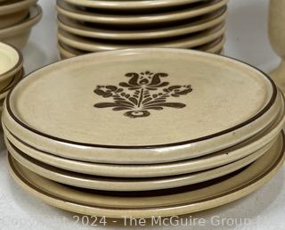 Pfaltzgraff "Village" Stoneware Dinnerware Set, 1976