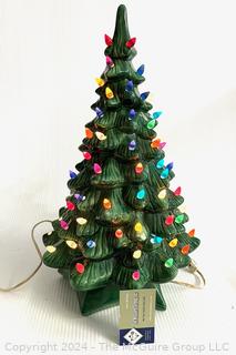 Ceramic Lighted Christmas Tree