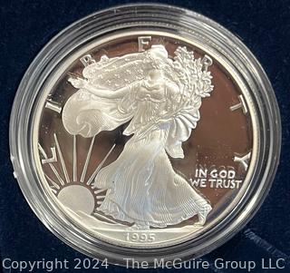 1995 One Ounce Proof American Eagle Silver Coin