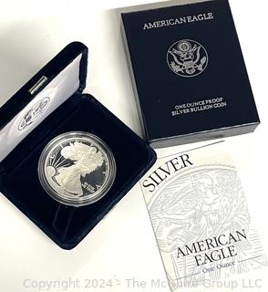 1995 One Ounce Proof American Eagle Silver Coin