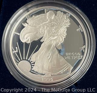 1995 One Ounce Proof American Eagle Silver Coin