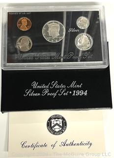 1994 United States Mint Silver Proof Set