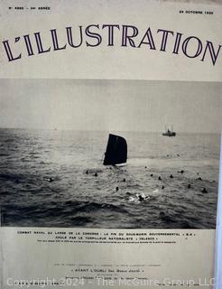 L'Illustration October 24, 1936, a French Illustrated Weekly Newspaper 