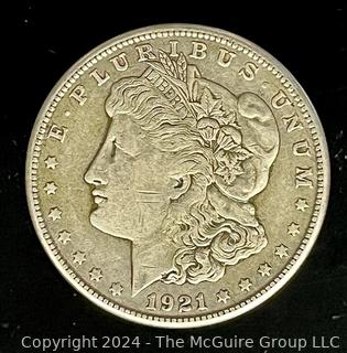 1921 S Morgan Silver Dollar Coin