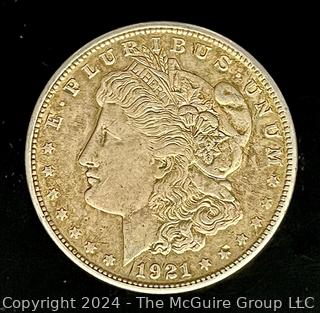 1921 S Morgan Silver Dollar Coin