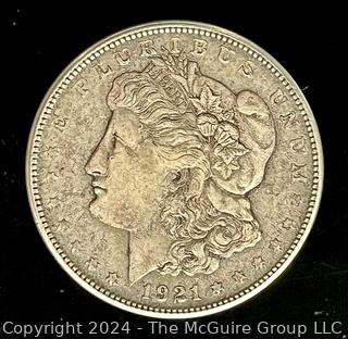 1921 S Morgan Silver Dollar Coin