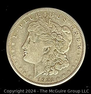 1921 S Morgan Silver Dollar Coin