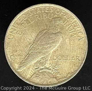 1922 Peace Silver Dollar Coin