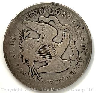 1876 Seated Liberty Silver Quarter