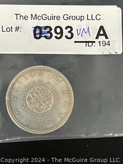 1964 Canada Silver Dollar Coin