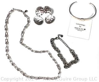 Four (4) Pieces of Costume Jewelry, New with Box