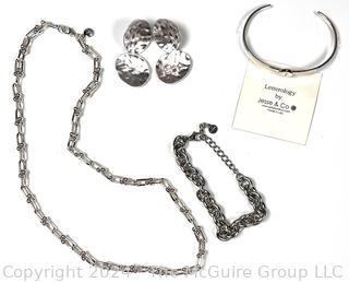 Four (4) Pieces of Costume Jewelry, New with Box