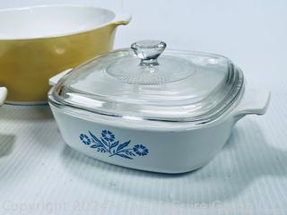 Corning Ware & Pyrex Glass Refrigerator Dishes and Casseroles 