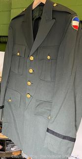 Vietnam Era US Army Green Service Officer's Dress Uniform (Hand Tailored)