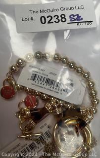 Three (3) Pieces of New Ralph Lauren Jewelry Including Necklace and Bracelets with Tags