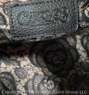 Two (2) New Leather Handbags Including Carlos Santana and Emma Fox