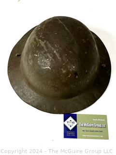 Child's WWI Doughboy Style Steel Army Helmet Toy