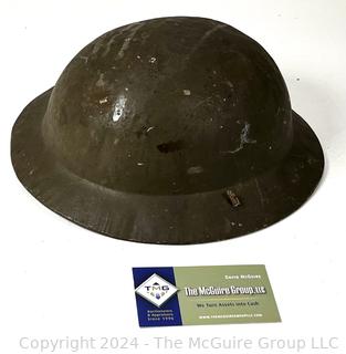 Child's WWI Doughboy Style Steel Army Helmet Toy