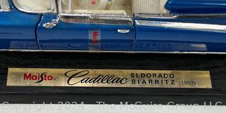 Blue 1959 Cadillac Eldorado Biarritz Convertible Toy 