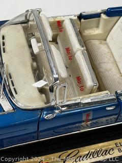 Blue 1959 Cadillac Eldorado Biarritz Convertible Toy 