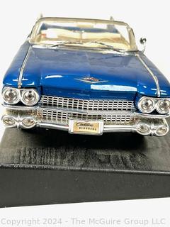 Blue 1959 Cadillac Eldorado Biarritz Convertible Toy 