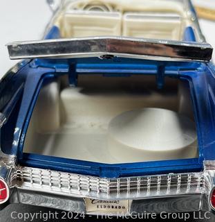 Blue 1959 Cadillac Eldorado Biarritz Convertible Toy 