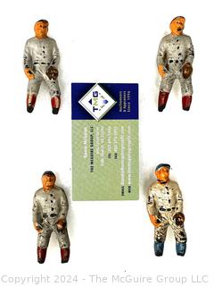 Composite Baseball Player Toy Figures