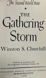 Four (4) Books Including The Gathering Storm by Winston Churchill