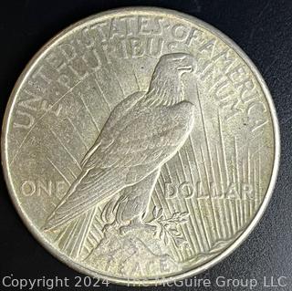 1934 Liberty Head Peace Dollar Coin 