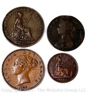 British Monarchy Coins the Mid-1800's