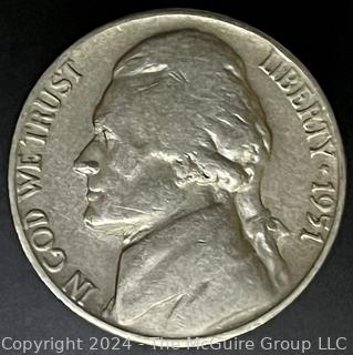 1951-S Jefferson Nickel Coin