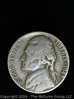 1942-D Jefferson Nickel Coin