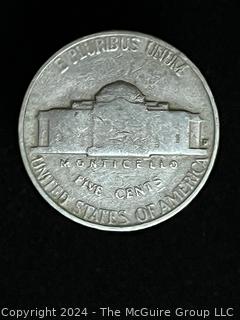 1950-D Jefferson Nickel Coin