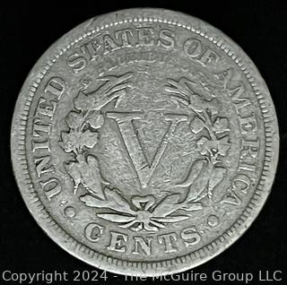 1903 Liberty Head "V" Nickel Coin