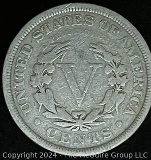 1906 Liberty Head "V" Nickle Coin