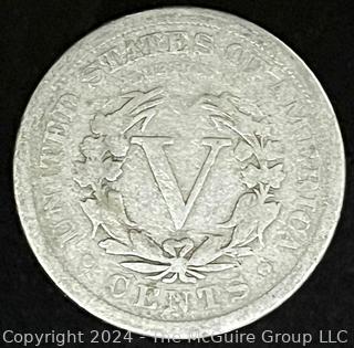 1902 Liberty Head "V" Nickel Coin