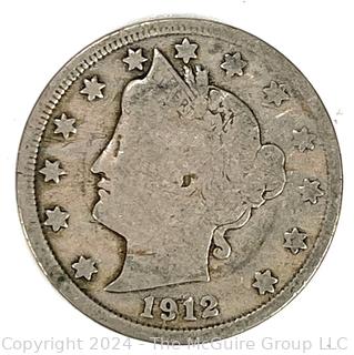 1912 Liberty Head "V" Nickel Coin