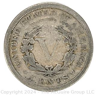 1912 Liberty Head "V" Nickel Coin