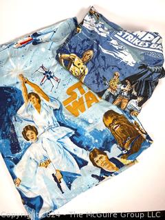 1980's Star Wars Fitted Twin Sheet and Coverlet