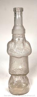 Figurative Glass Bottle of Santa Claus