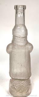 Figurative Glass Bottle of Santa Claus