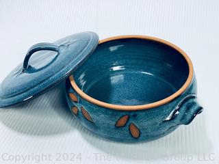 Decorative Items Including McCoy Pot, Yellow Vase, Beaded Handbags, Delft Plate, Bolo Tie, Etc.