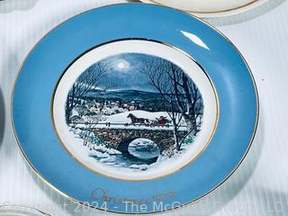 Porcelain China Souvenir and Collectors Plates 