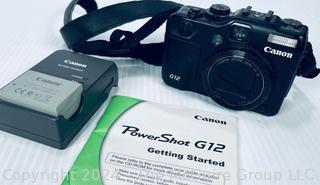 Canon PowerShot G12 10.0MP Digital Camera 