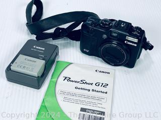 Canon PowerShot G12 10.0MP Digital Camera 