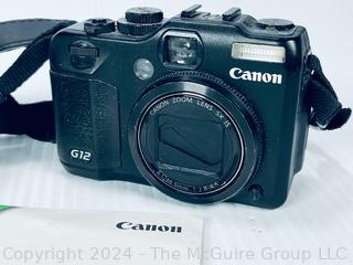 Canon PowerShot G12 10.0MP Digital Camera 