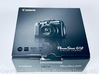 Canon PowerShot G12 10.0MP Digital Camera 