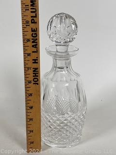 Clear Cut Crystal Waterford Liquor Decanter