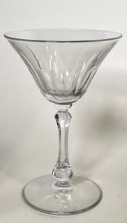 Group of Crystal Champagne Coupes and (6) Waterford Cut Crystal Goblets